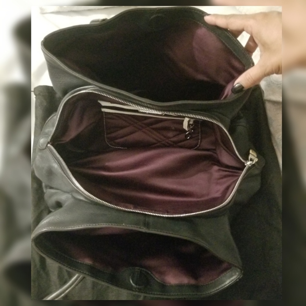 B MAKOWSKY LEATHER BAG - Picture 4 of 6